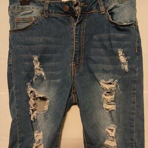 Vince Blue Co   blue jeans shorts